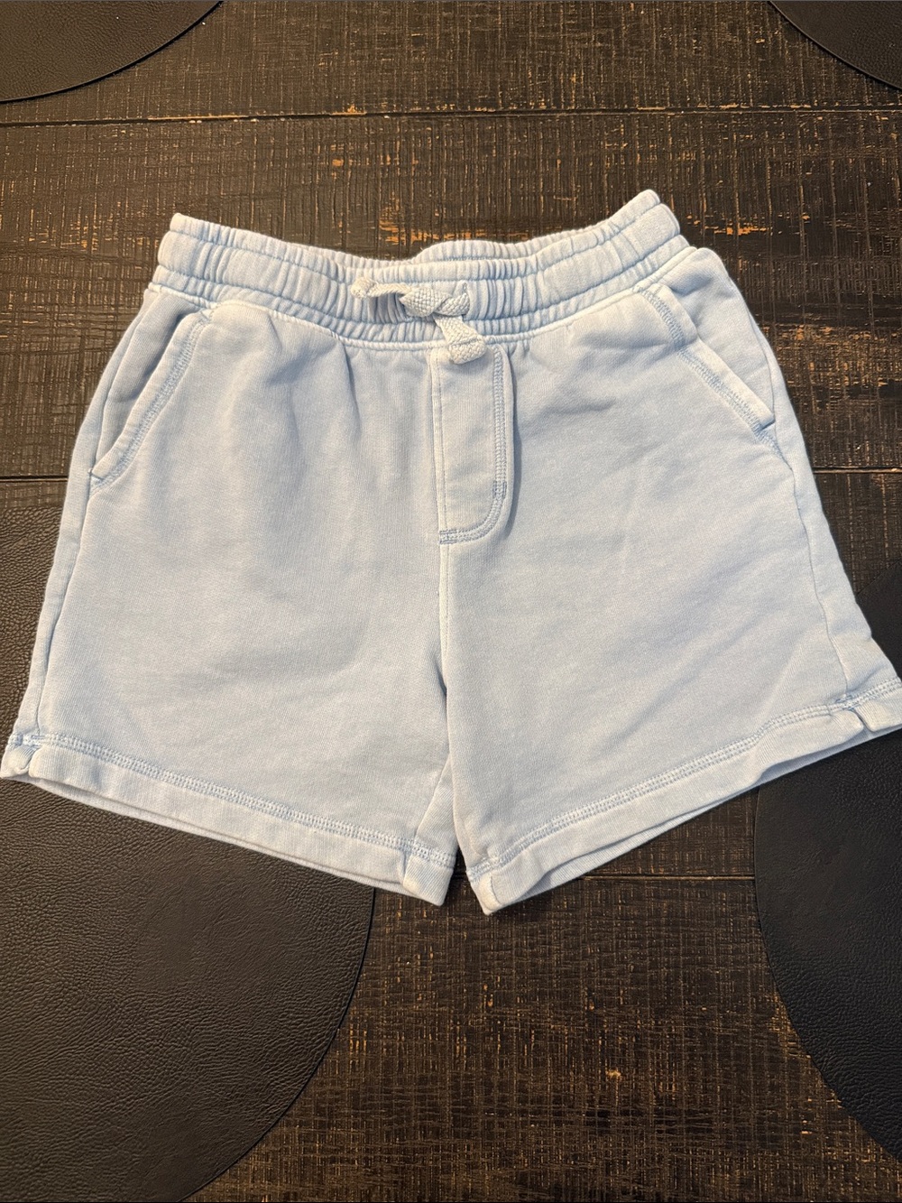 Vineyard Vines Kids Light Blue Pull-On Cotton Shorts